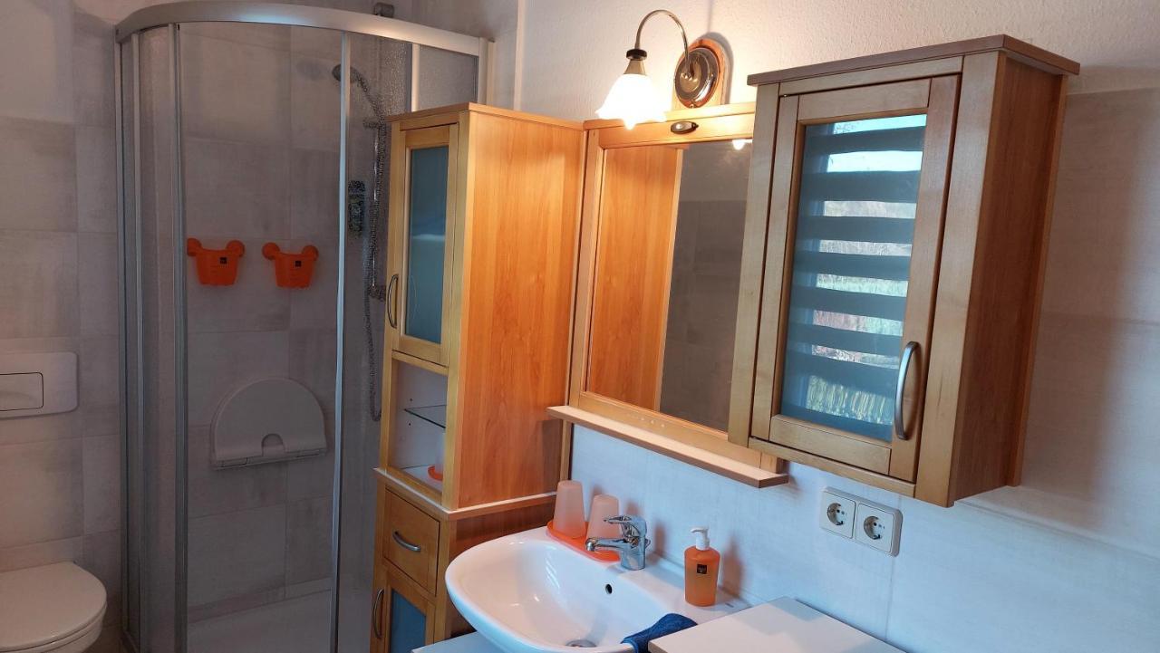 Ferienwohnung Am Flossgraben Bad Schlema Ngoại thất bức ảnh